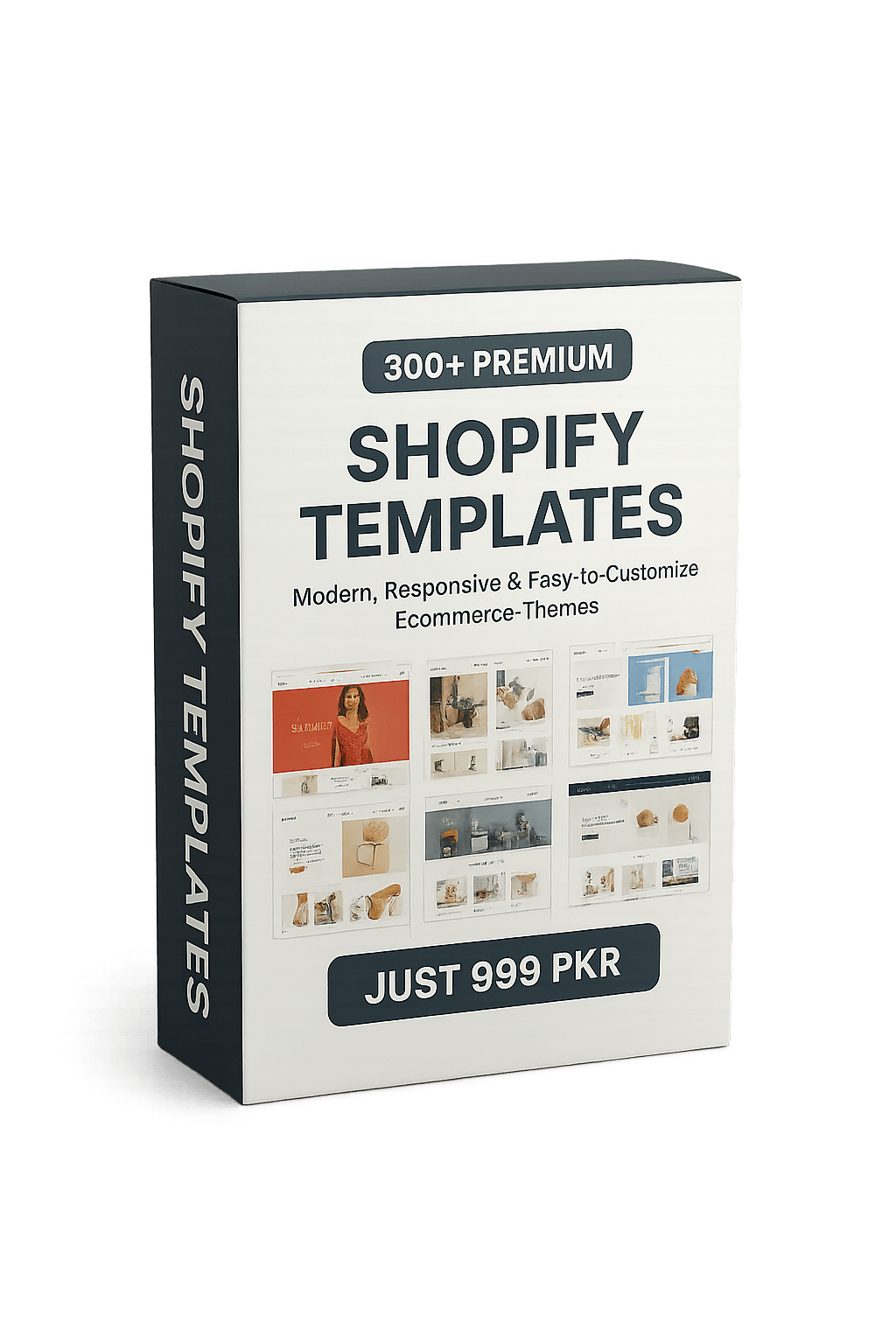 300+ Premium Shopify Templates Bundle | Modern & Easy - to - Customize Ecommerce Themes - Byte Wave