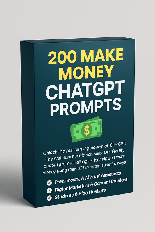 200 Make Money ChatGPT Prompts - Byte Wave