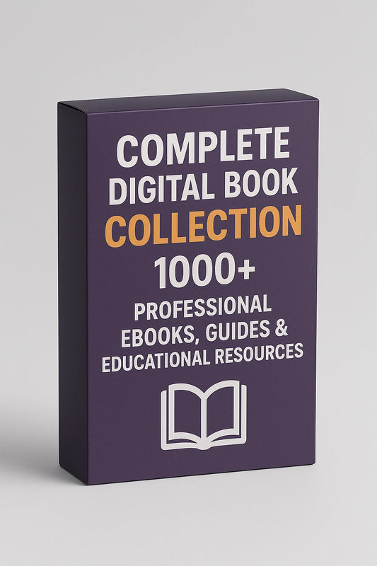 Different Digital Book Collection | 1000+ Professional eBooks, Guides & Educational Resources