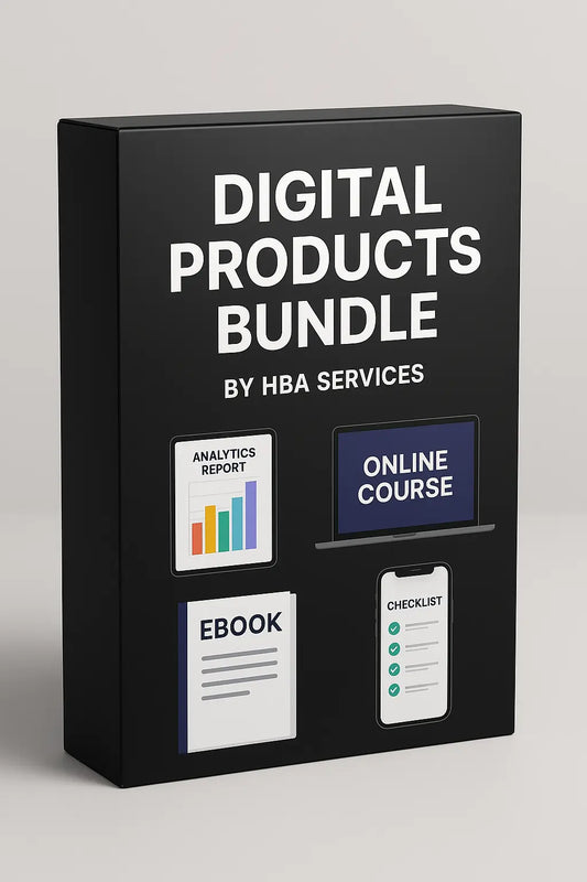Digital Products Bundle by HBA Services – 24+ Premium Marketing Tools, 300+ Ad Swipes & ChatGPT Prompts